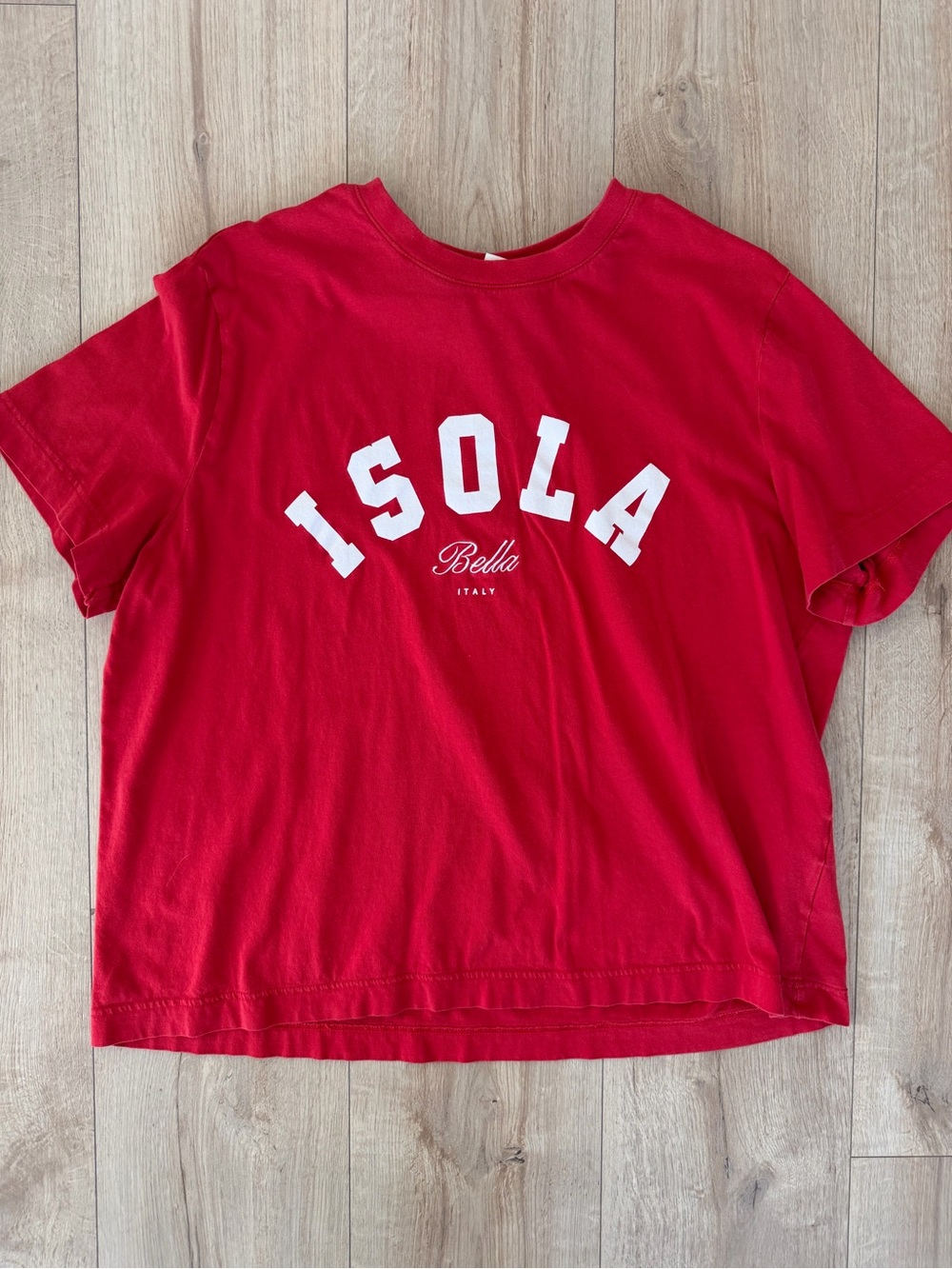 H&M Isola Bella Italy Red T-Shirt